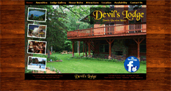 Desktop Screenshot of devilslodge.com