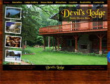 Tablet Screenshot of devilslodge.com